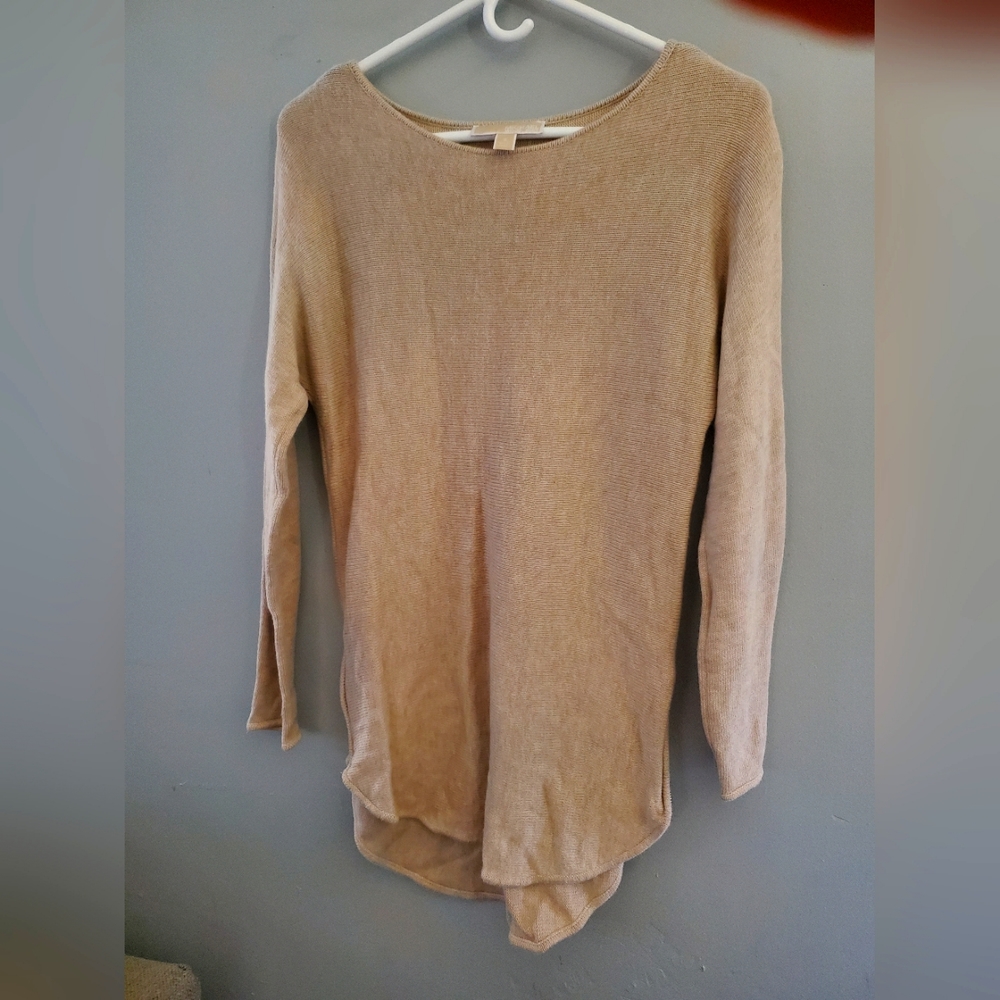 Michael Kors Womens sweater, zipper side sz SM